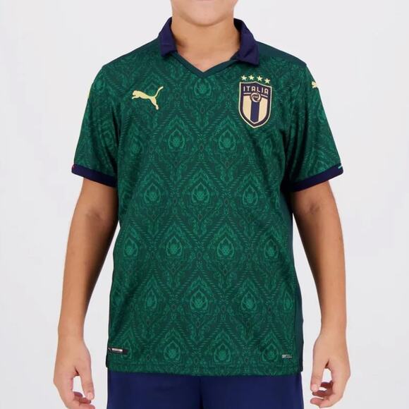 Puma Italy Third Renaissance 2020 Jersey Kids Size S - Picture 1 of 6